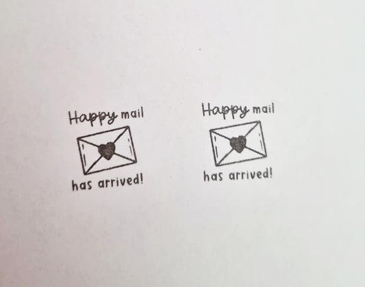 Happy Mail Has Arrived Stamp