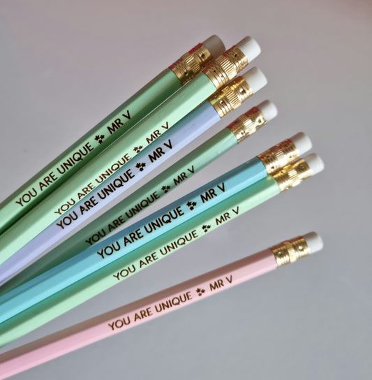Engraved Pencils (6 Pack)